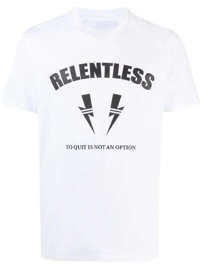 Neil Barrett футболка Relentless с принтом