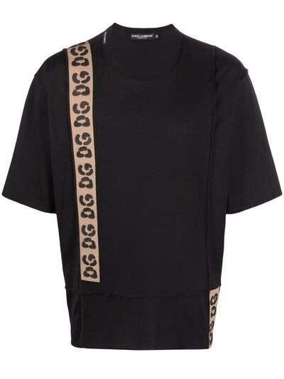 Dolce & Gabbana футболка со вставками