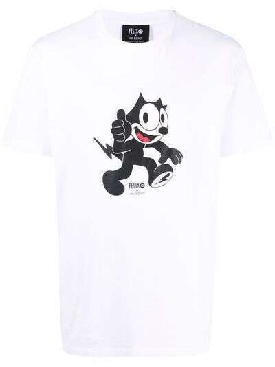 Neil Barrett футболка с принтом из коллаборации с Felix The Cat