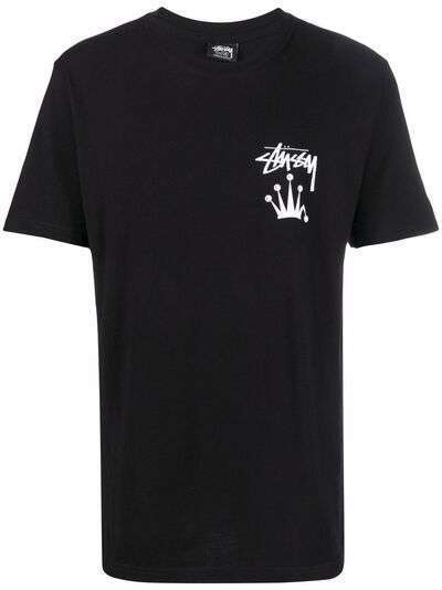 Stussy logo-print cotton T-shirt