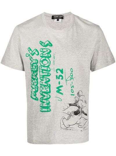 Comme Des Garçons Homme Deux футболка с принтом Mickey's Inventions