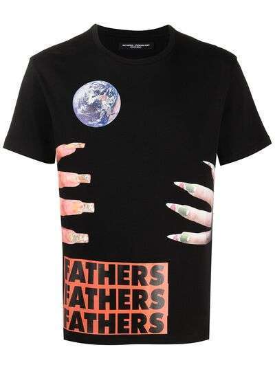 Raf Simons футболка Fathers из коллаборации с Sterling Ruby