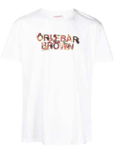 Orlebar Brown футболка с логотипом