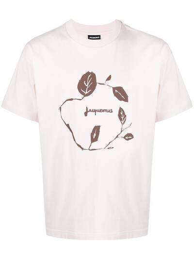 Jacquemus футболка с графичным принтом