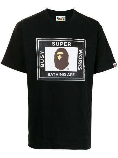 A BATHING APE® футболка Super Busy Works