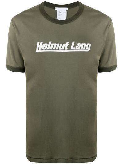Helmut Lang футболка с короткими рукавами и логотипом