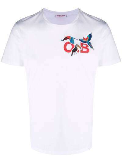 Orlebar Brown футболка с монограммой