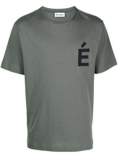 Etudes футболка Wonder с нашивкой-логотипом