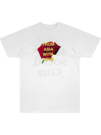 Anti Social Social Club футболка с принтом From Asia With Love