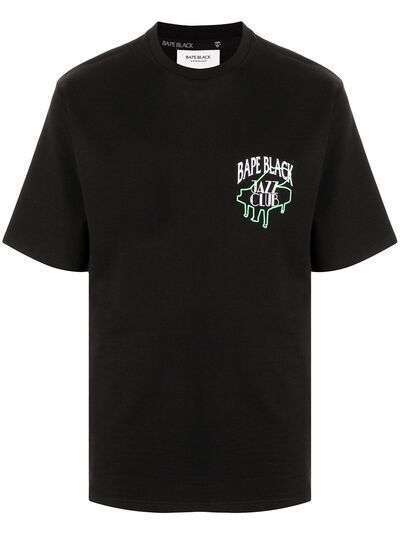 BAPE BLACK *A BATHING APE® футболка с логотипом