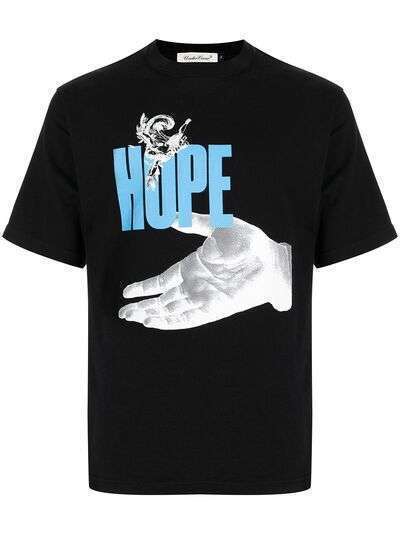 UNDERCOVER футболка с графичным принтом Hope