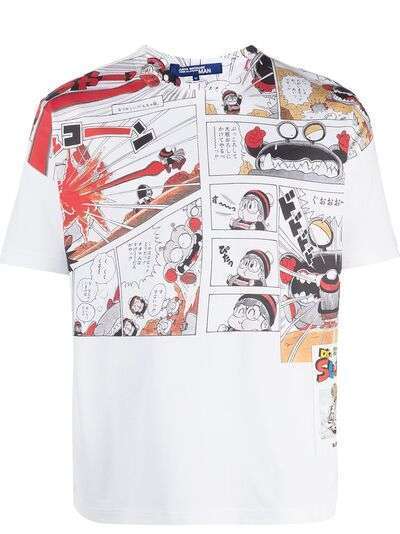 Junya Watanabe MAN футболка с принтом