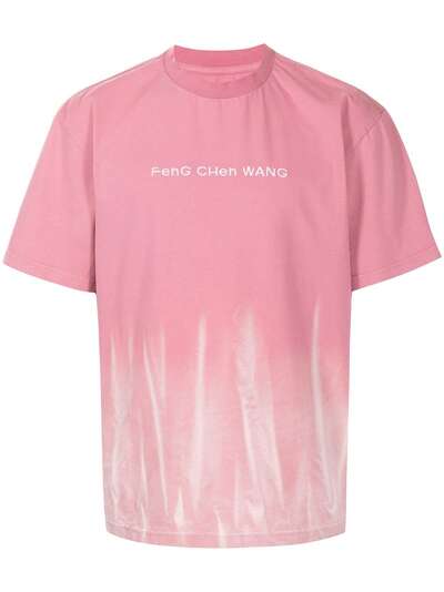 Feng Chen Wang футболка с вышитым логотипом