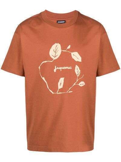 Jacquemus футболка с короткими рукавами и логотипом