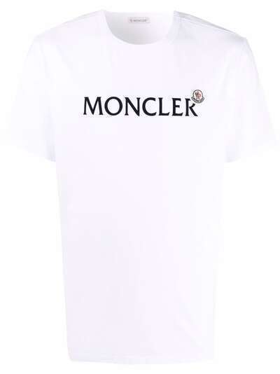 Moncler футболка с логотипом
