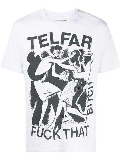 Telfar футболка The World isn't Everything