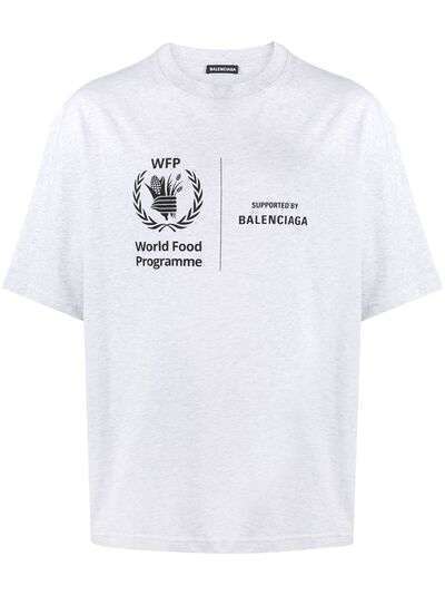 Balenciaga футболка с принтом WFP