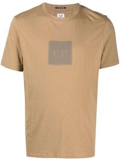 C.P. Company футболка с нашивкой-логотипом