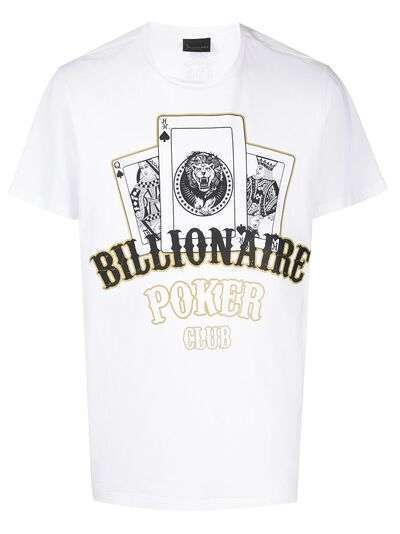 Billionaire футболка с принтом