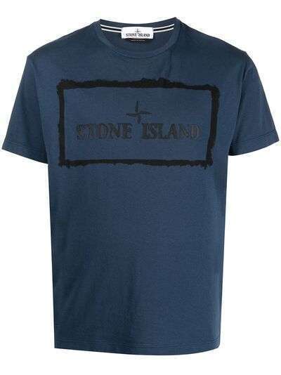 Stone Island футболка с короткими рукавами и логотипом