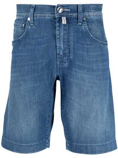 Jacob Cohen джинсовые шорты с эффектом потертости