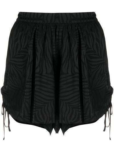 Federica Tosi high-waisted ruched shorts