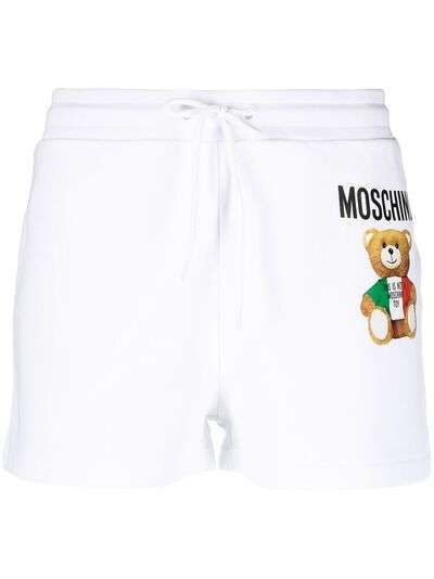 Moschino спортивные шорты с логотипом