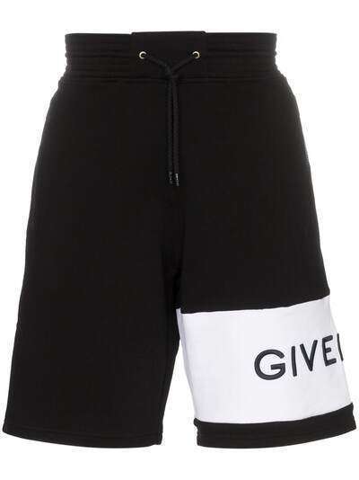 Givenchy спортивные шорты в стиле оверсайз с логотипом