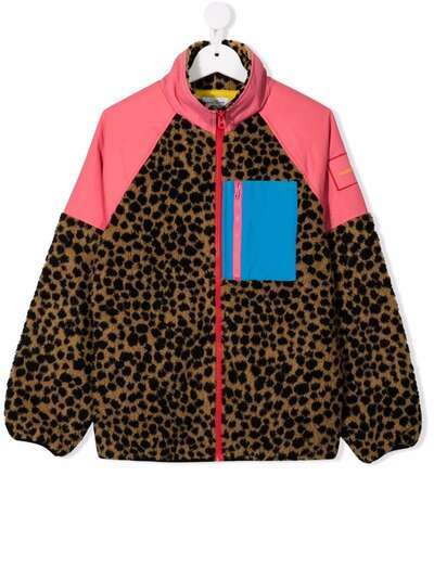 The Marc Jacobs Kids куртка в стиле колор-блок