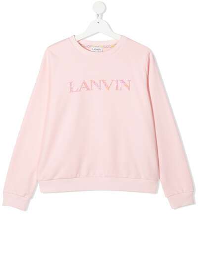 LANVIN Enfant толстовка с логотипом