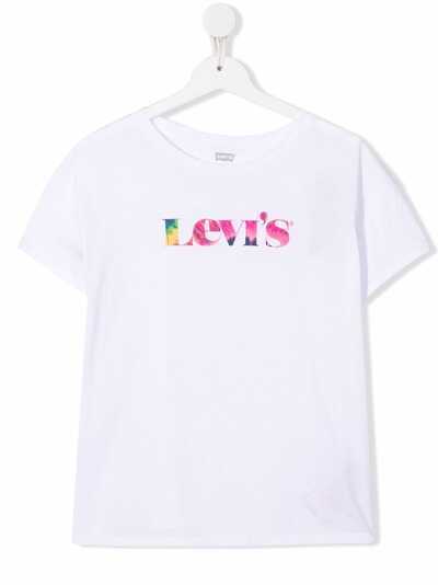 Levi's Kids футболка с логотипом