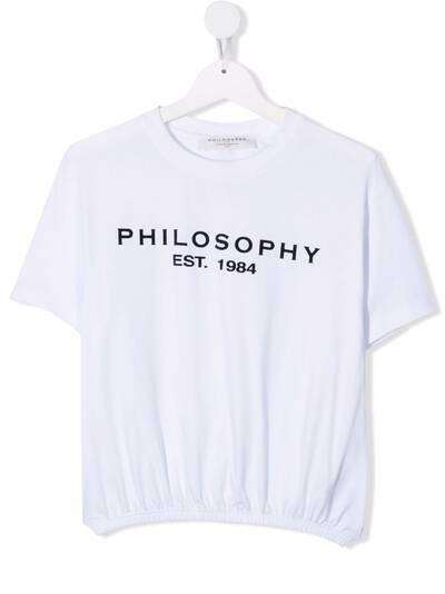 Philosophy Di Lorenzo Serafini Kids футболка с логотипом