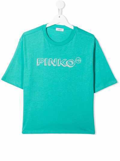 Pinko Kids футболка с логотипом