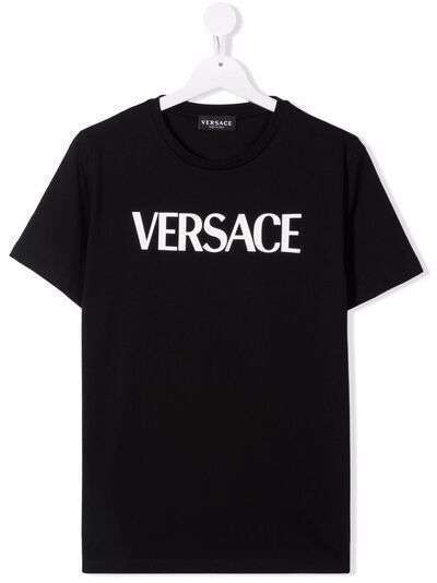 Versace Kids футболка с логотипом Medusa Smile