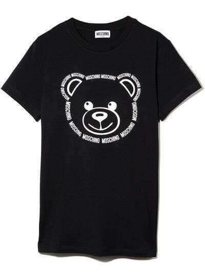 Moschino Kids футболка Teddy Bear