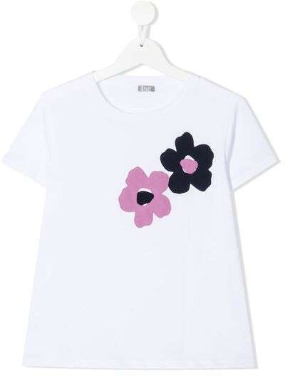 Il Gufo футболка с цветочным принтом