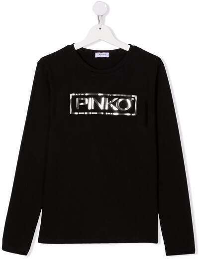 Pinko Kids футболка с логотипом