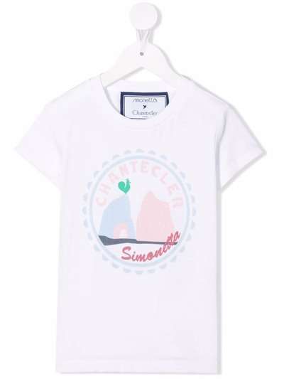 Simonetta футболка с графичным принтом