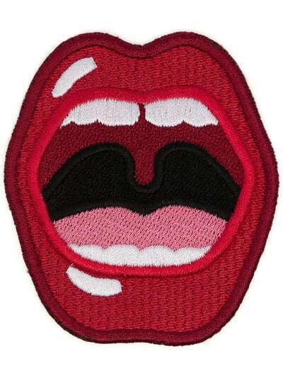 Marc Jacobs нашивка в форме губ