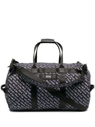 Versace Jeans Couture дорожная сумка с логотипом