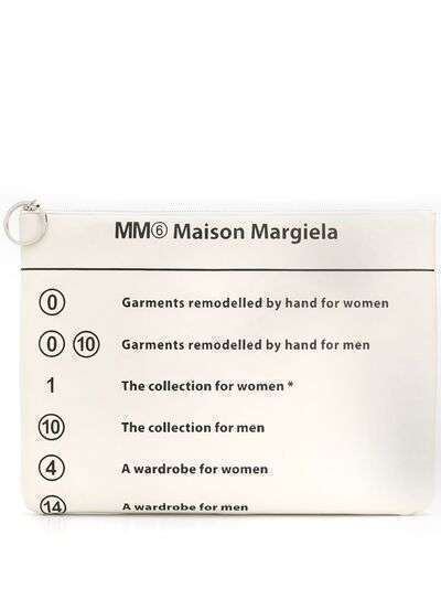 MM6 Maison Margiela сумка-тоут с графичным принтом