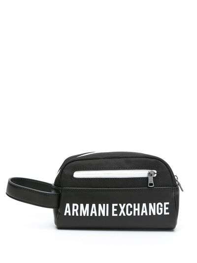 Armani Exchange клатч с логотипом