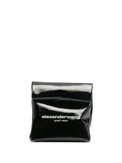 Alexander Wang клатч с логотипом