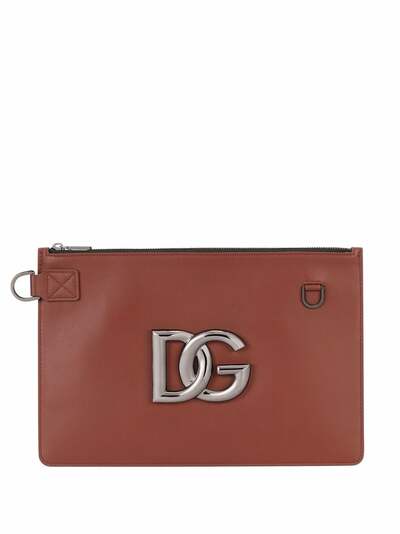 Dolce & Gabbana клатч с логотипом DG