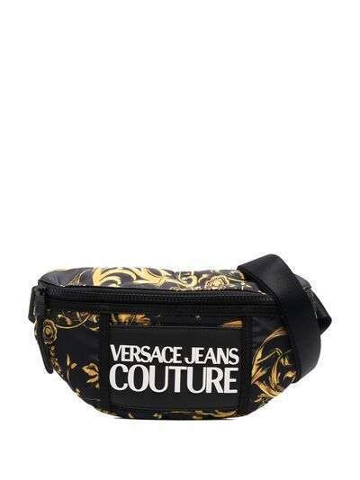 Versace Jeans Couture поясная сумка с принтом Regalia Baroque