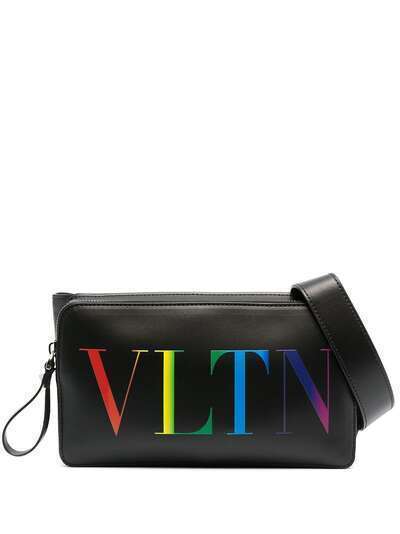 Valentino Garavani поясная сумка с логотипом VLTN
