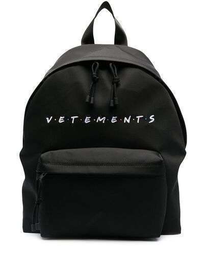 Vetements рюкзак с вышитым логотипом