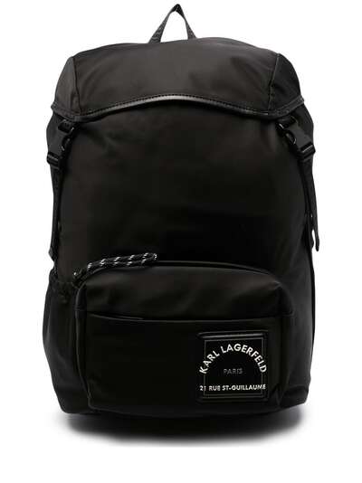 Karl Lagerfeld рюкзак с нашивкой-логотипом
