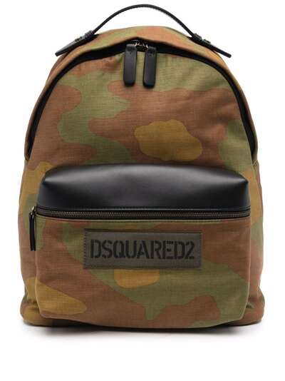 Dsquared2 рюкзак с камуфляжным принтом и логотипом