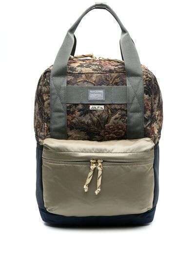 Porter-Yoshida & Co. рюкзак со вставками и цветочным принтом